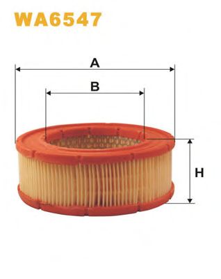 WIX FILTERS wa6547 -  Воздушный фильтр